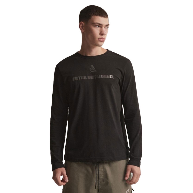 T-shirt à manches longues DAKAR DKR LG REF noir