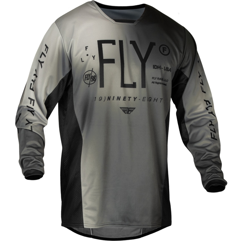 Maillot motocross enfant FLY Racing Prodigy noir-gris