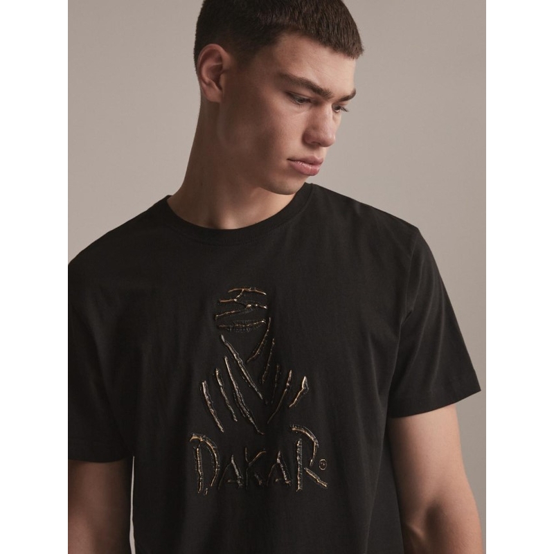 T-shirt DAKAR DKR VIP CR noir