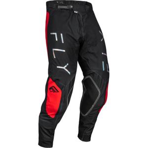 Pantalon motocross FLY Racing Evolution DST 2024 noir et rouge soldes