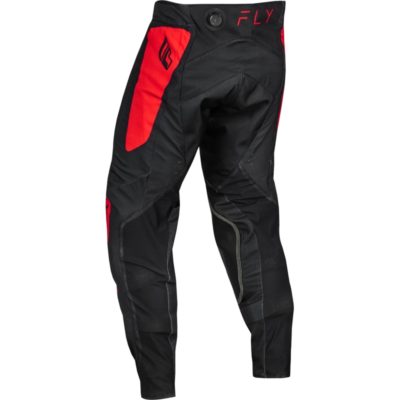 Pantalon de motocross FLY Racing Evolution DST noir-rouge en solde soldes