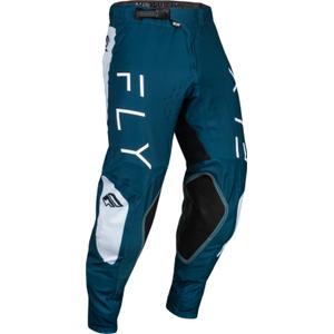 Pantalon motocross FLY Racing Evolution DST 2024 bleu et blanc