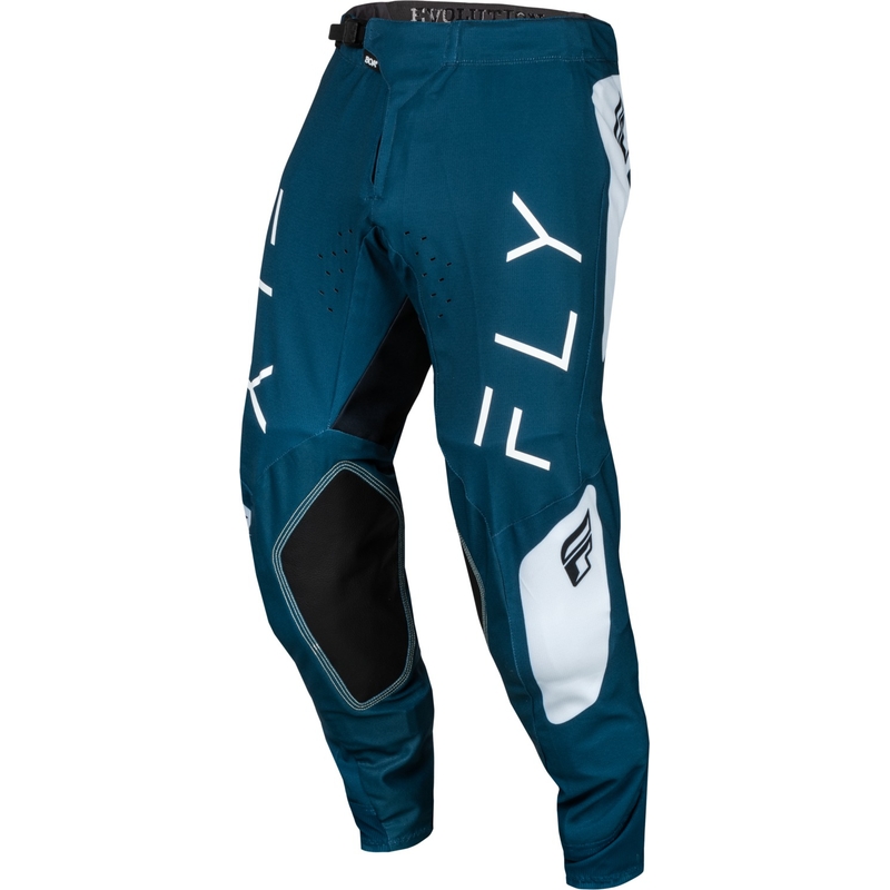 Pantalon de motocross FLY Racing Evolution DST bleu-blanc