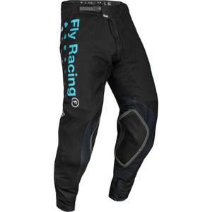 Pantalon motocross FLY Racing Evolution DST 2024 noir et bleu