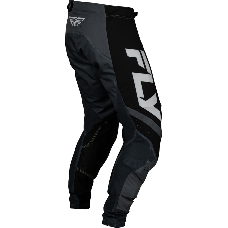 Pantalon de motocross FLY Racing Lite gris foncé-noir en solde soldes