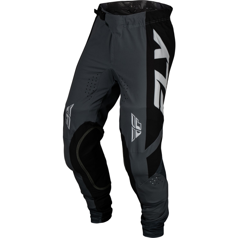 Pantalon de motocross FLY Racing Lite gris foncé-noir en solde soldes