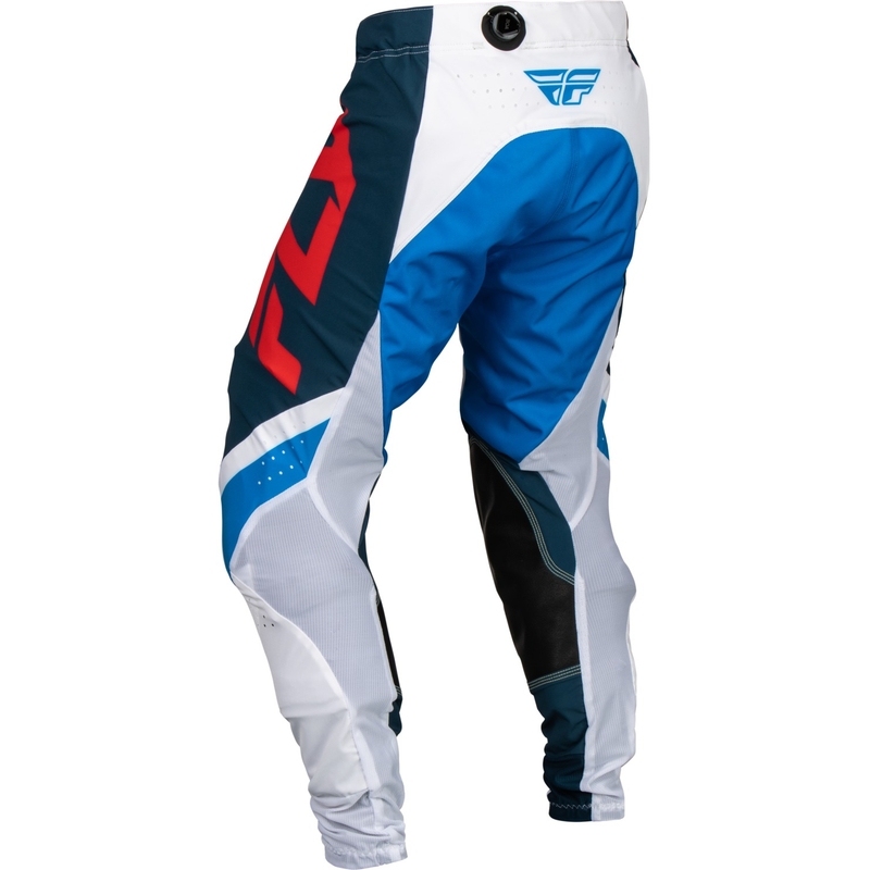 Motokrosové kalhoty FLY Racing Lite 2024 červeno-bílo-modré