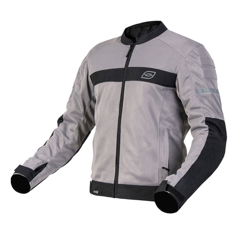 Veste de moto Ozone Dart marron clair