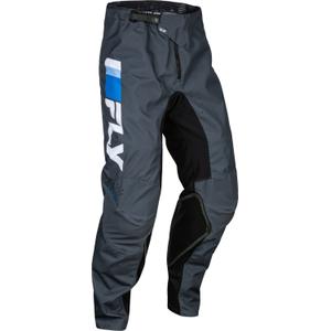 Pantalon de motocross FLY Racing Kinetic Prix 2024 bleu-gris-blanc
