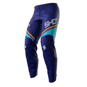 Pantalon Motocross Enfants Shot Indy Blue soldes