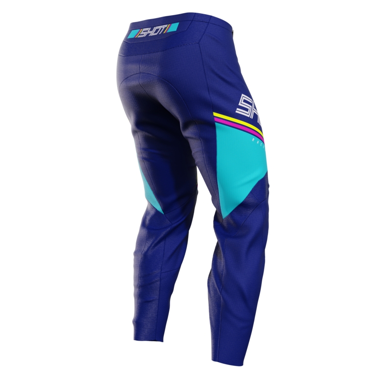 Pantalon Motocross Enfants Shot Indy Blue soldes