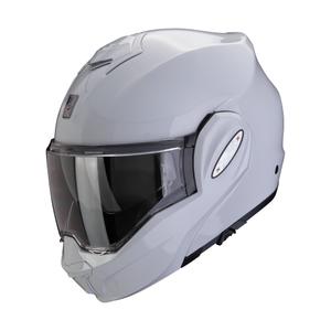 Casque à visière Scorpion EXO-TECH EVO PRO SOLID gris clair