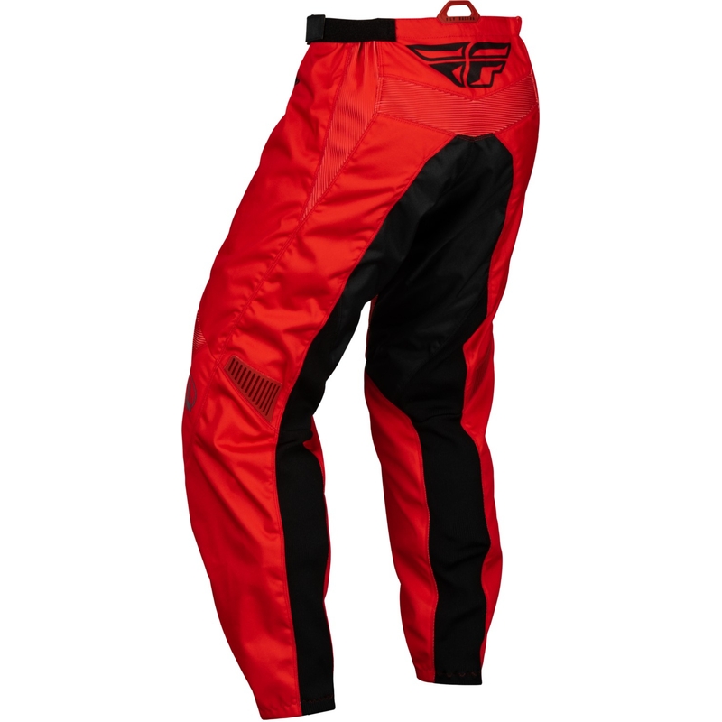 Pantalon de motocross FLY Racing F-16 pour enfant, rouge, noir et gris