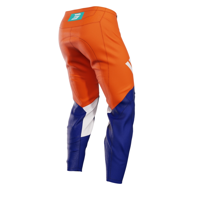 Pantalon motocross enfant Shot Iron orange soldes