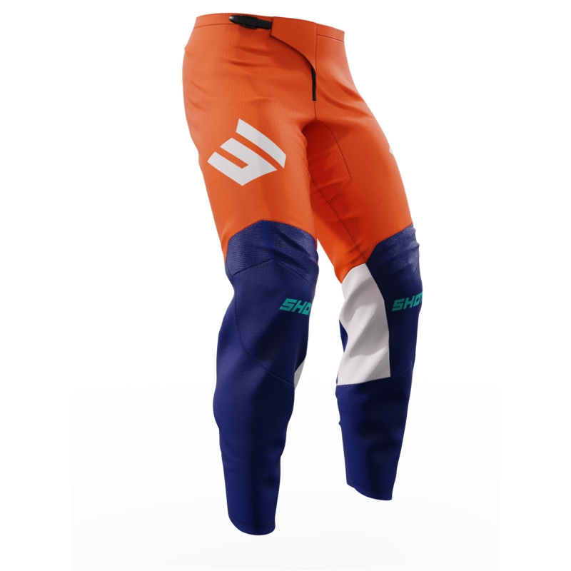 Pantalon motocross enfant Shot Iron orange soldes