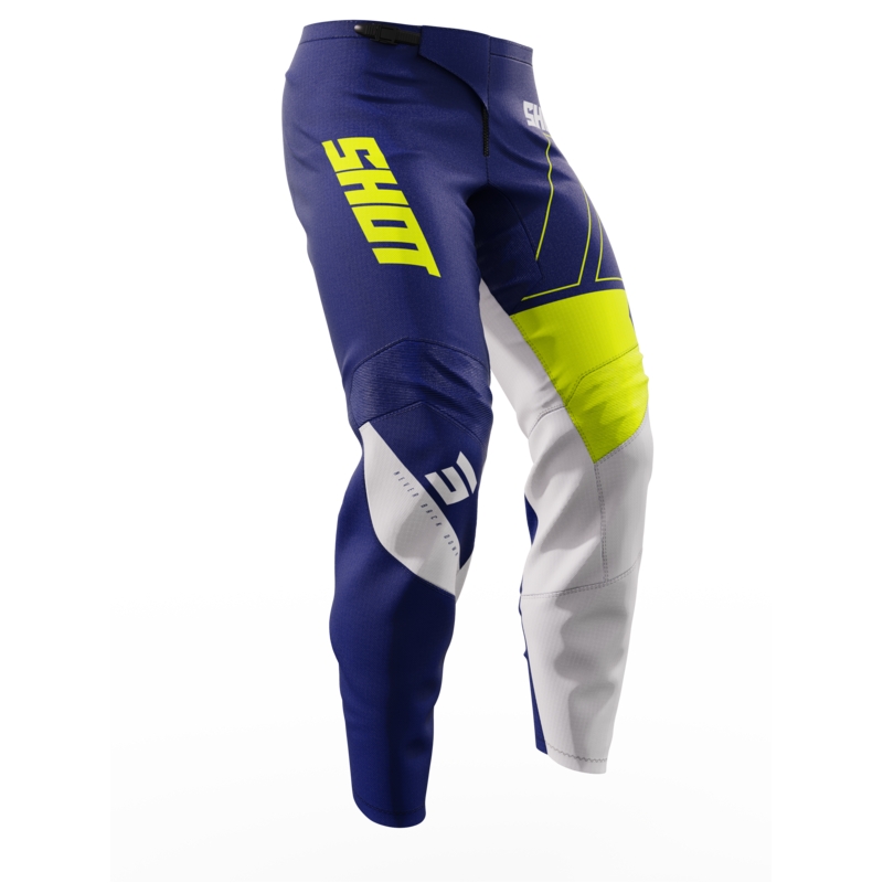 Pantalon de motocross pour enfants Shot Rush blue soldes