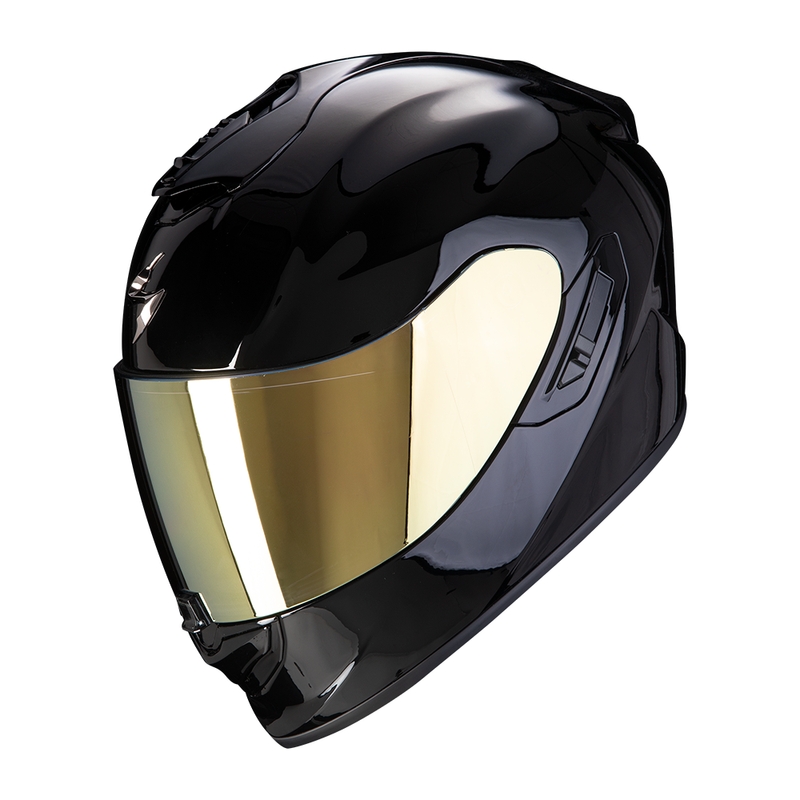 Casque moto intégral Scorpion EXO-1400 EVO II Air Solid noir soldes