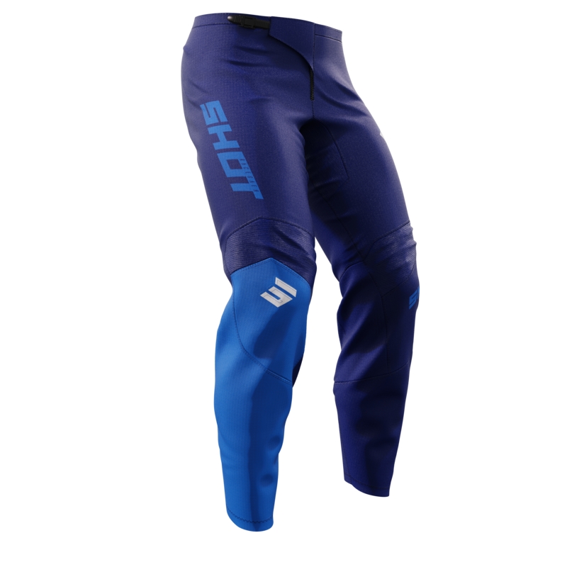 Pantalon Motocross Shot Draw Squad Bleu soldes