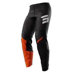 Pantalon Motocross Shot Draw Squad orange soldes