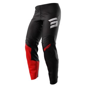 Pantalon Motocross Shot Draw Squad Rouge soldes