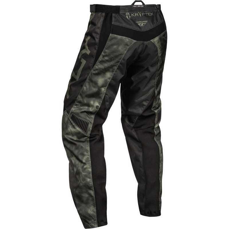 Pantalon de motocross FLY Racing F-16 Kryptek 2024 gris-noir