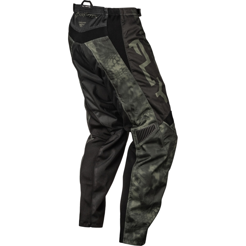 Pantalon de motocross FLY Racing F-16 Kryptek 2024 gris-noir