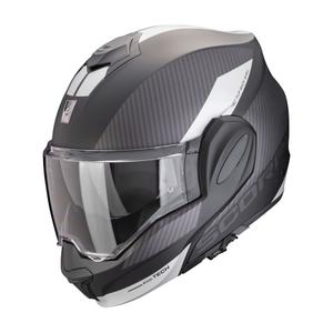 Casque de moto Scorpion EXO-TECH EVO TEAM noir mat-argenté