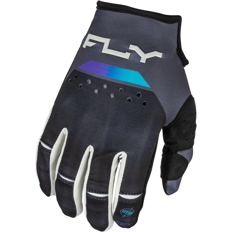 Gants de motocross FLY Racing Kinetic Reload gris-noir-bleu