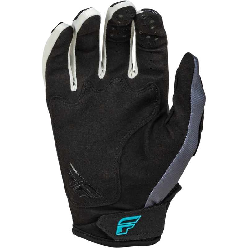 Gants de motocross FLY Racing Kinetic Reload gris-noir-bleu