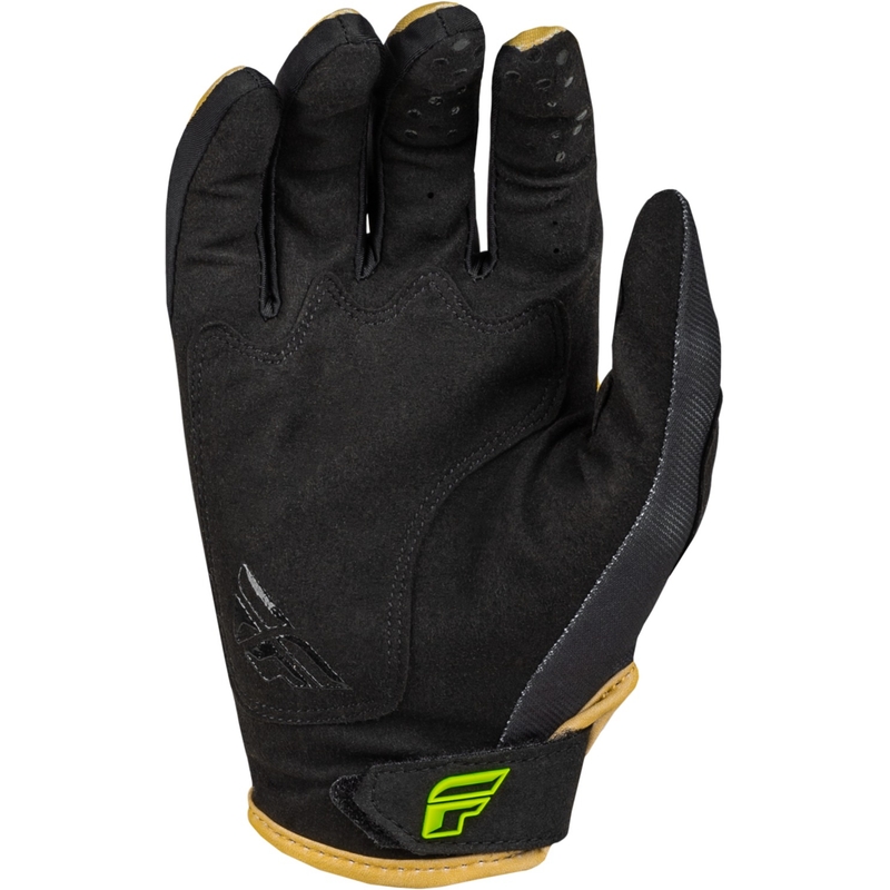Gants de motocross FLY Racing Kinetic Reload 2024 jaune-noir-jaune fluo