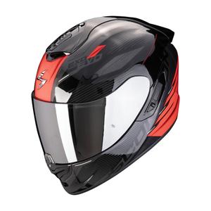 Casque moto intégral Scorpion EXO-1400 EVO II AIR LUMA noir-rouge
