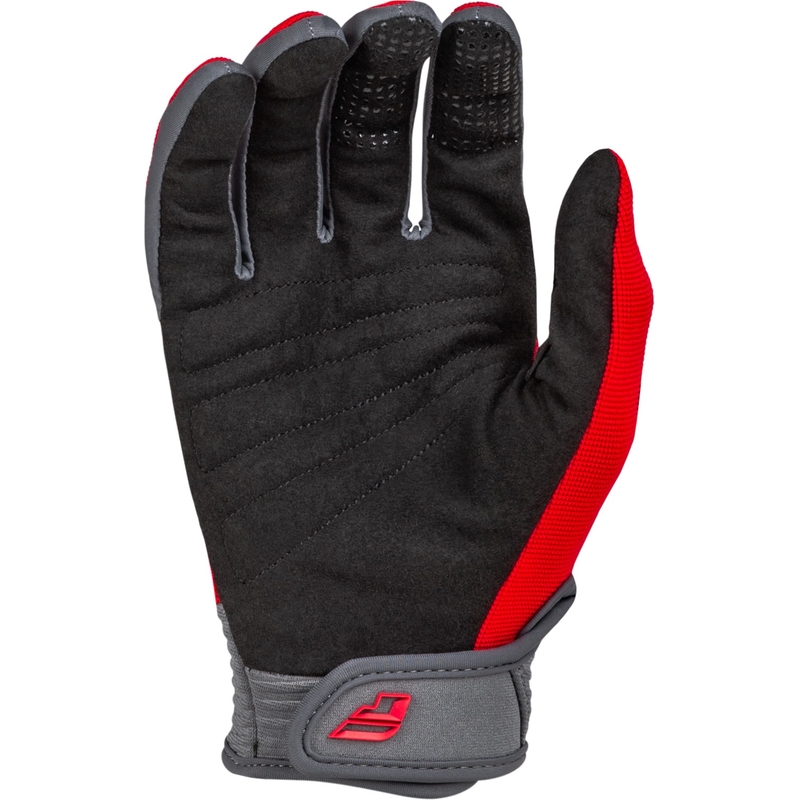 Gants de motocross FLY Racing F-16 2024 rouge-noir-blanc