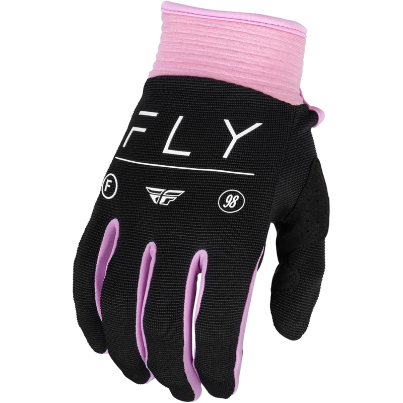 Gants motocross femme FLY Racing F-16 2024 noir et rose