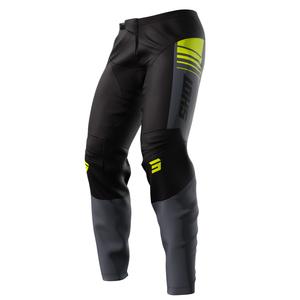Pantalon motocross Shot Devo Peak jaune fluo soldes