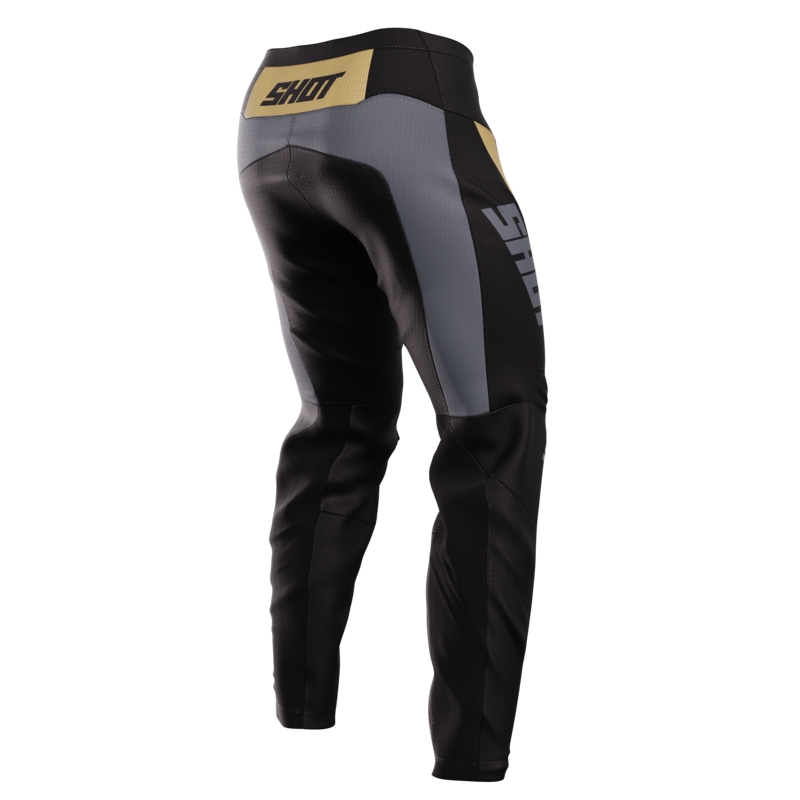 Pantalon Motocross Shot Devo Matrix gold soldes
