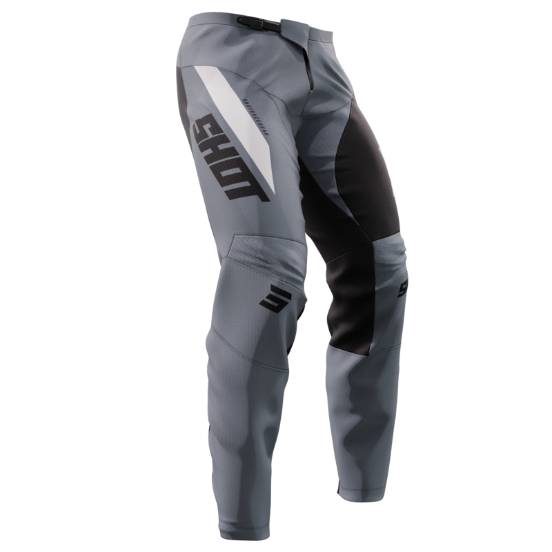Pantalon Motocross Shot Devo Star Grey soldes