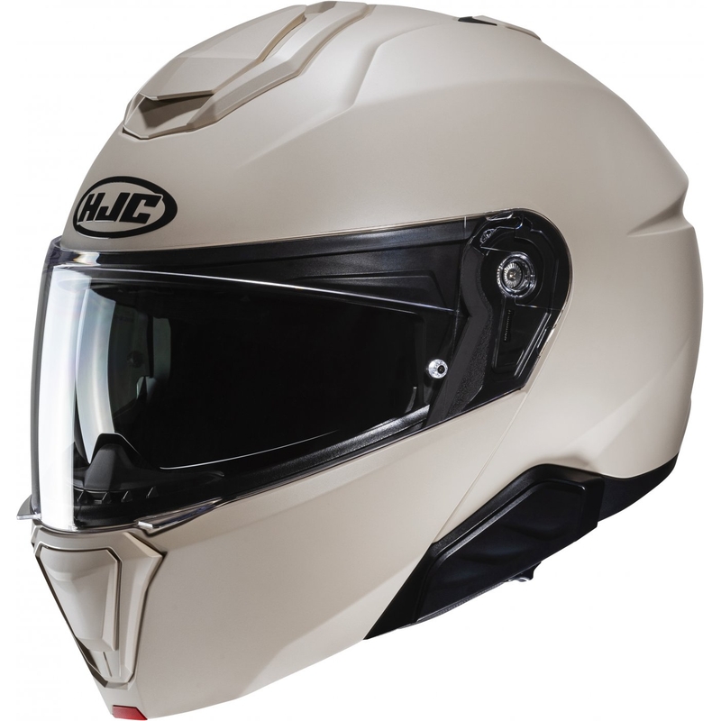 Casque moto modulable HJC i91 Solid beige