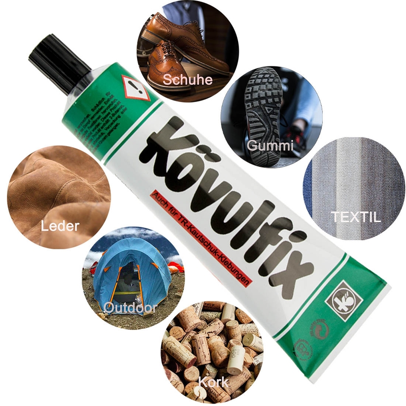 Colle pour cuir et caoutchouc KÖVULFIX 90 g