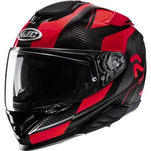 HJC RPHA 71 Carbon Hamil MC1 Black-Red Integral Motorcycle Helmet