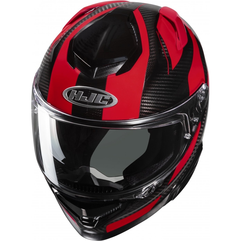HJC RPHA 71 Carbon Hamil MC1 Black-Red Integral Motorcycle Helmet