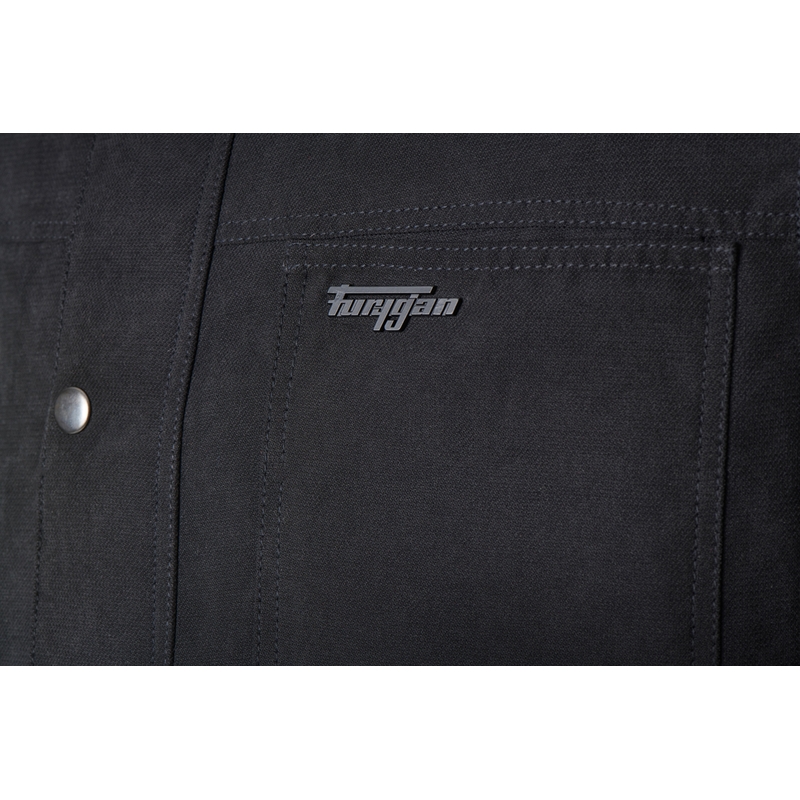 Chemise de moto Furygan Marlon X Kevlar noire