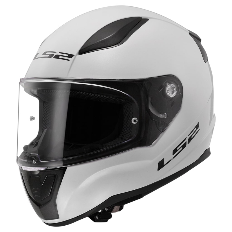 Casque moto intégral LS2 FF353 RAPID II SOLID blanc