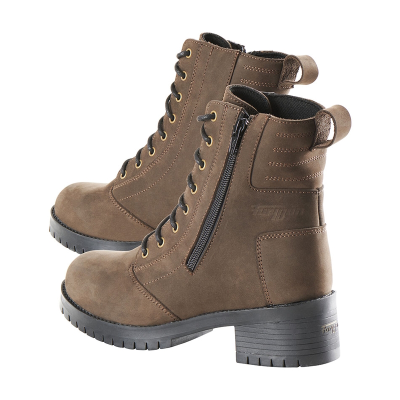 Bottes de moto Furygan Janis Lady marron pour femmes