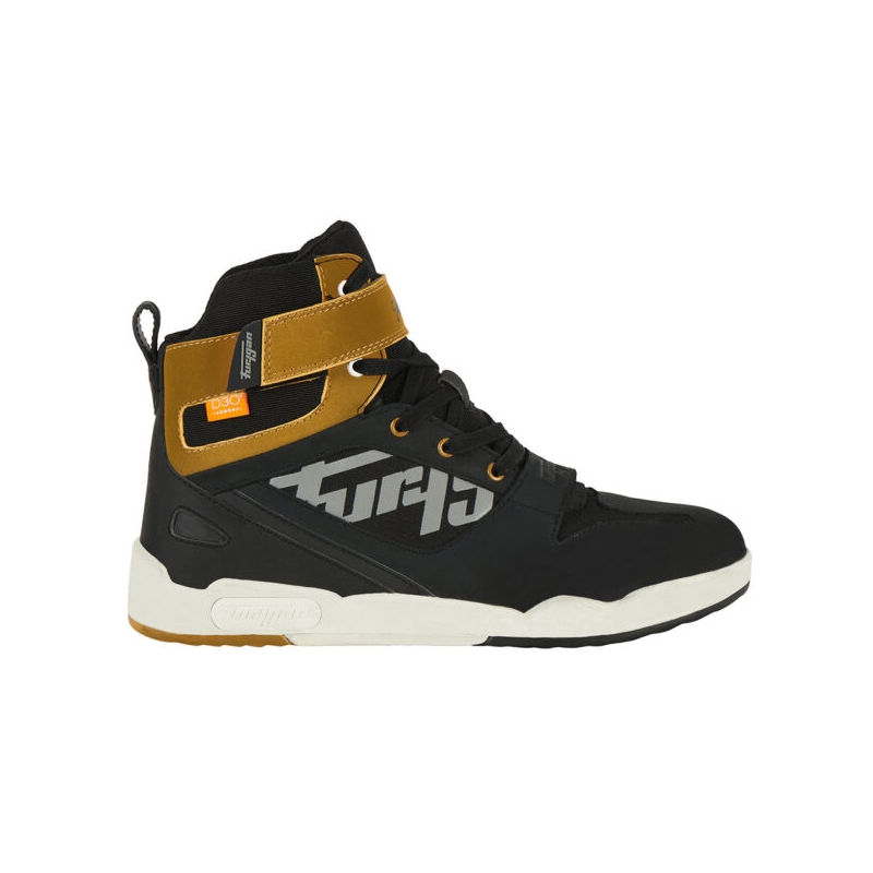 Bottes de moto Furygan Get Down noires et marron