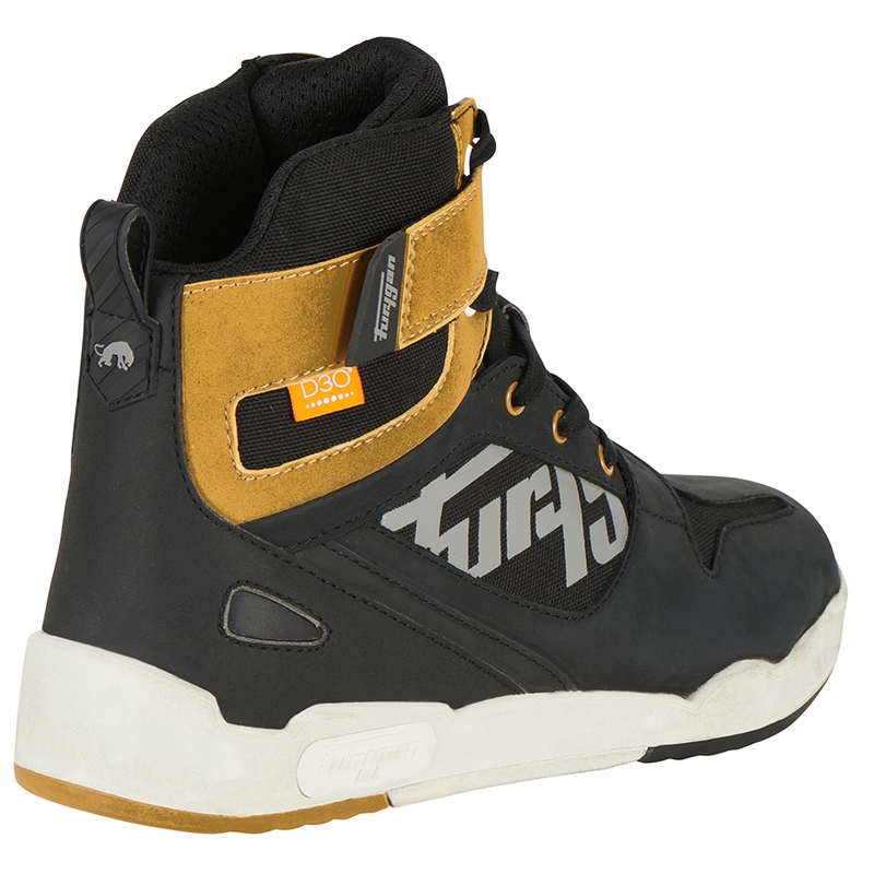 Bottes de moto Furygan Get Down noires et marron