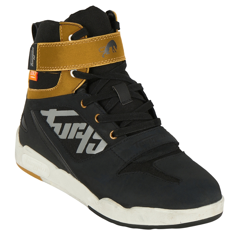 Bottes de moto Furygan Get Down noires et marron