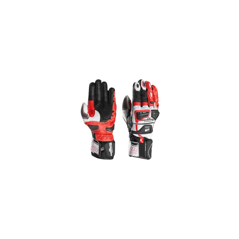Gants de moto Furygan Styg 20 x Kevlar noir-blanc-rouge