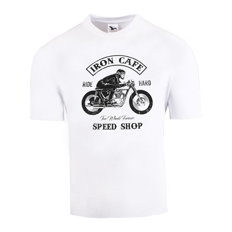 T-shirt RSA Iron Cafe II blanc