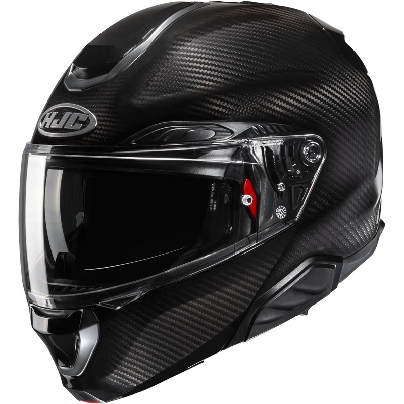 Casque de moto modulable HJC RPHA 91 CARBON noir