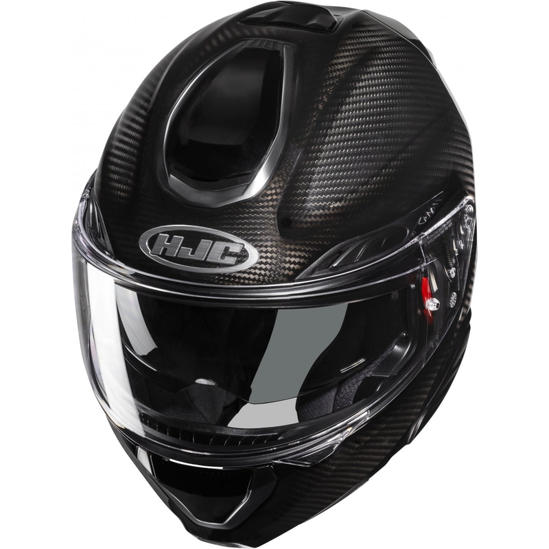 Casque de moto modulable HJC RPHA 91 CARBON noir